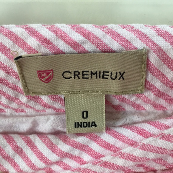 Pink Seersucker Size 0 Skirt - Picture 3 of 3